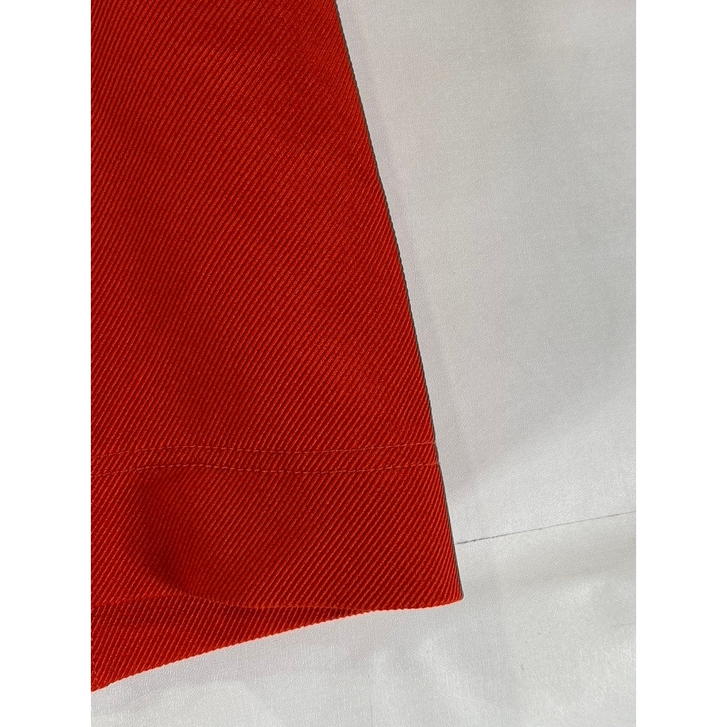 URBAN OUTFITTERS Women's Bright Red UO Ashley Pelmit Fitted Mini Skirt SZ M