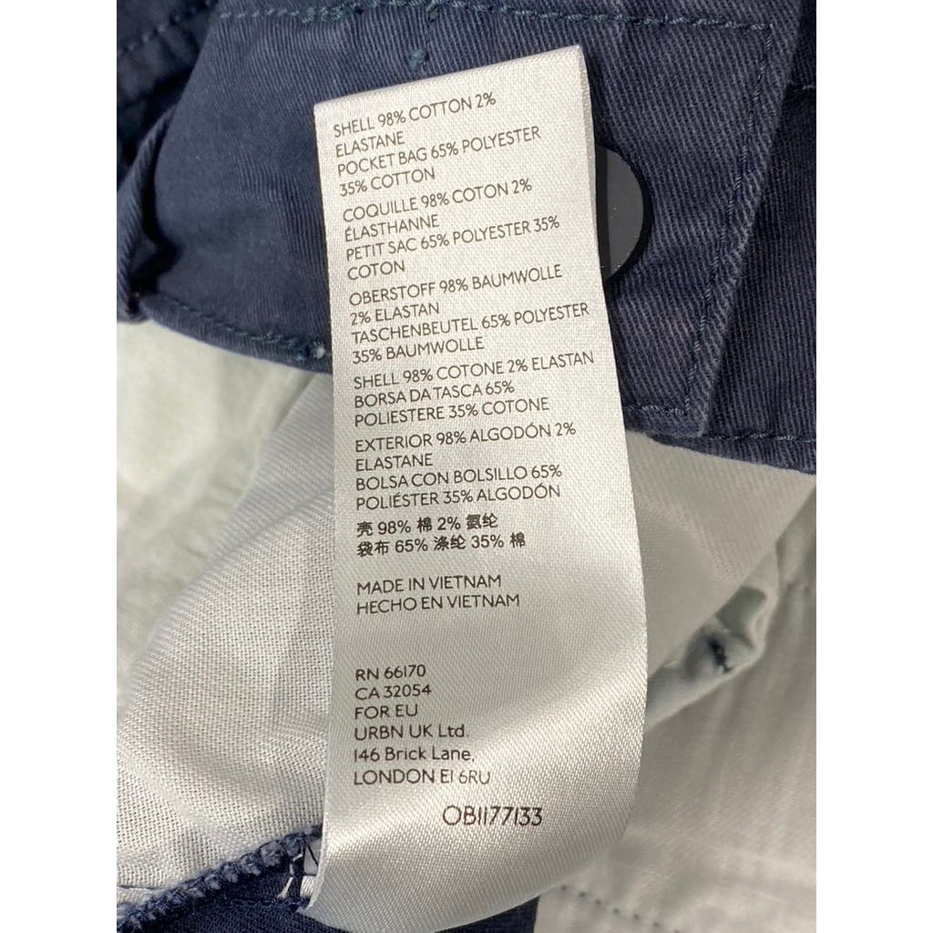 URBAN OUTFITTERS Men's Navy Cargo Pants SZ 32