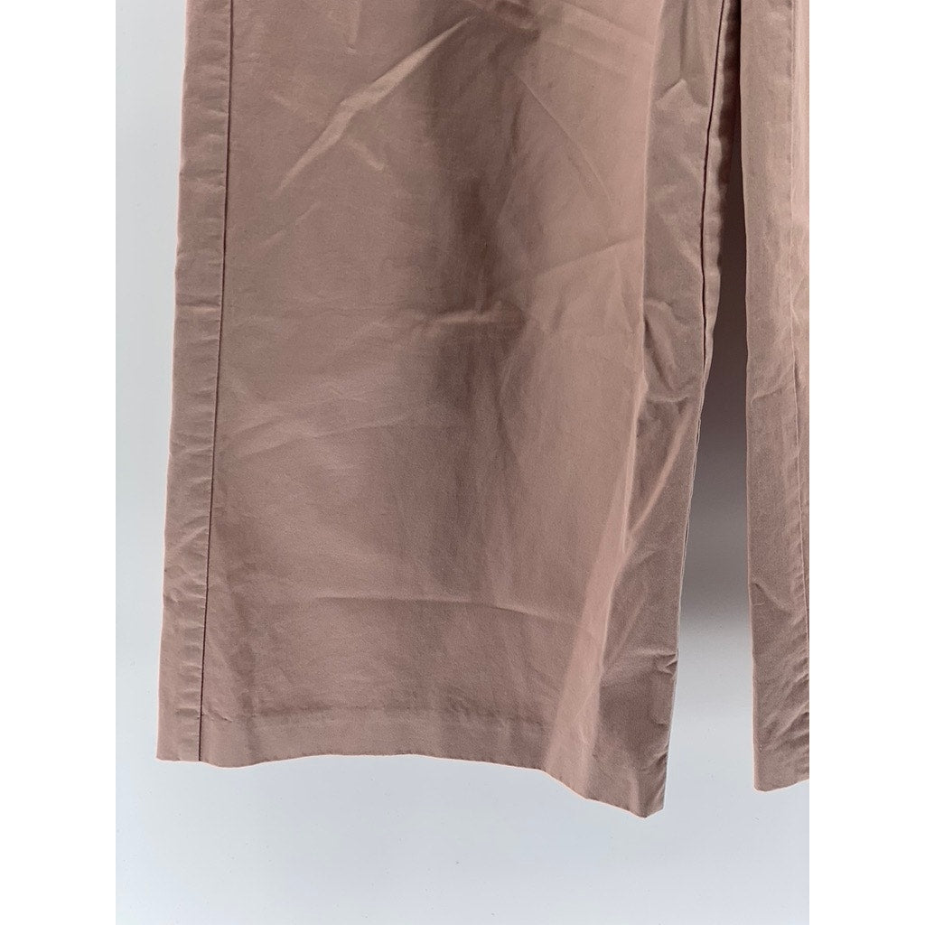 GREY LAB LOS ANGELES Women's Blush Pink Pleated Wide-Leg Pant SZ XS