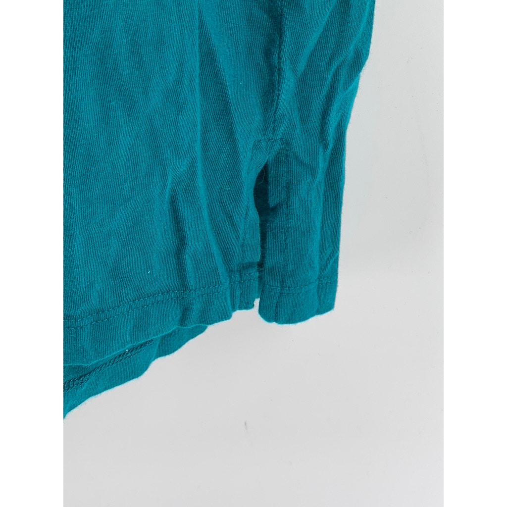 WOMEN WITHIN Women's Plus Blue Scoop-Neck 3/4 Sleeve Top SZ L
