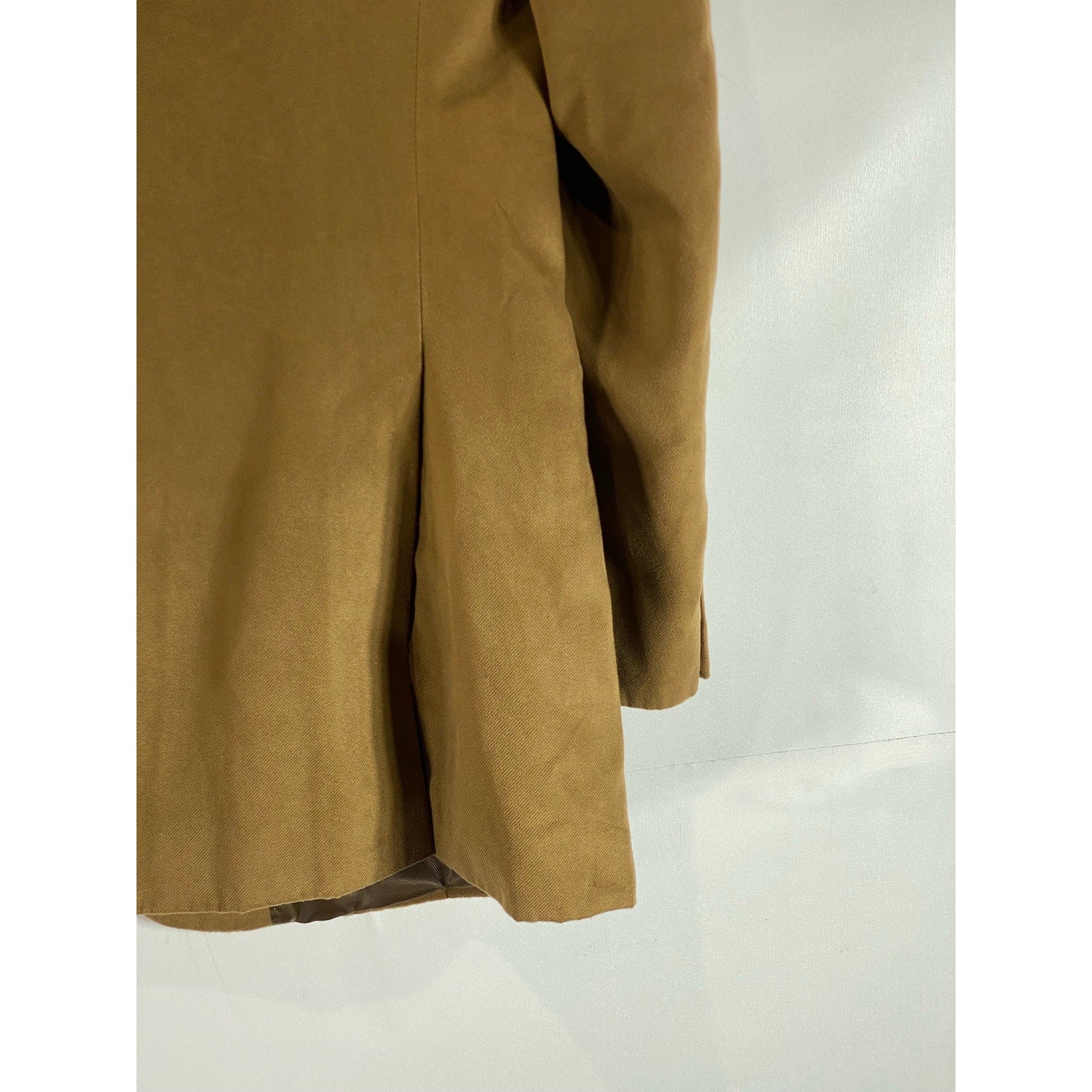 ANDREW FEZZA Men's Brown Short Three-Button Notch Lapel Blazer SZ 40S