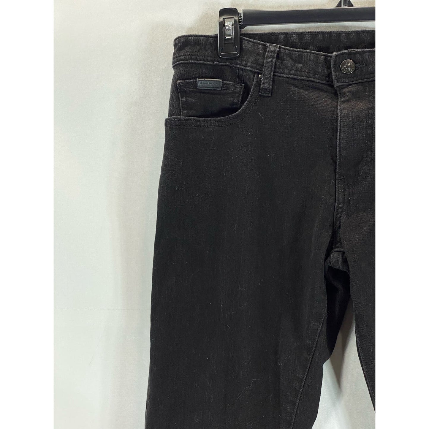 A|X ARMANI EXCHANGE Men's Black J14 Skinny-Fit Stretch Denim Jean SZ 34