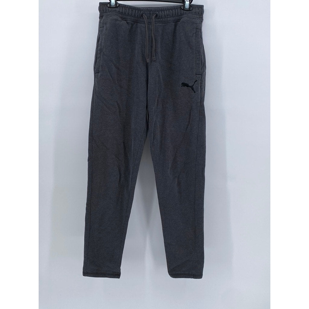 PUMA Men's Washed Black Casual Sweatpants SZ S