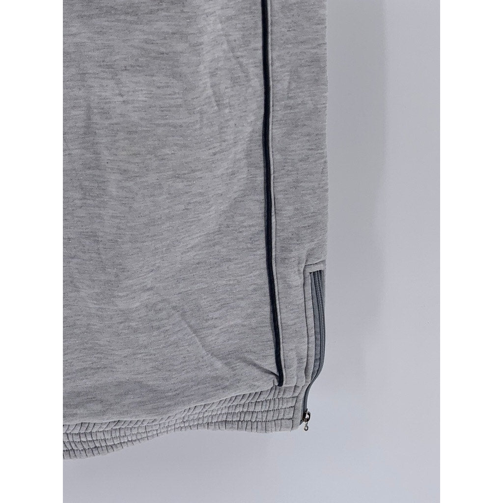 YAGE Men's Gray Relaxed-Fit Sweatpants SZ S