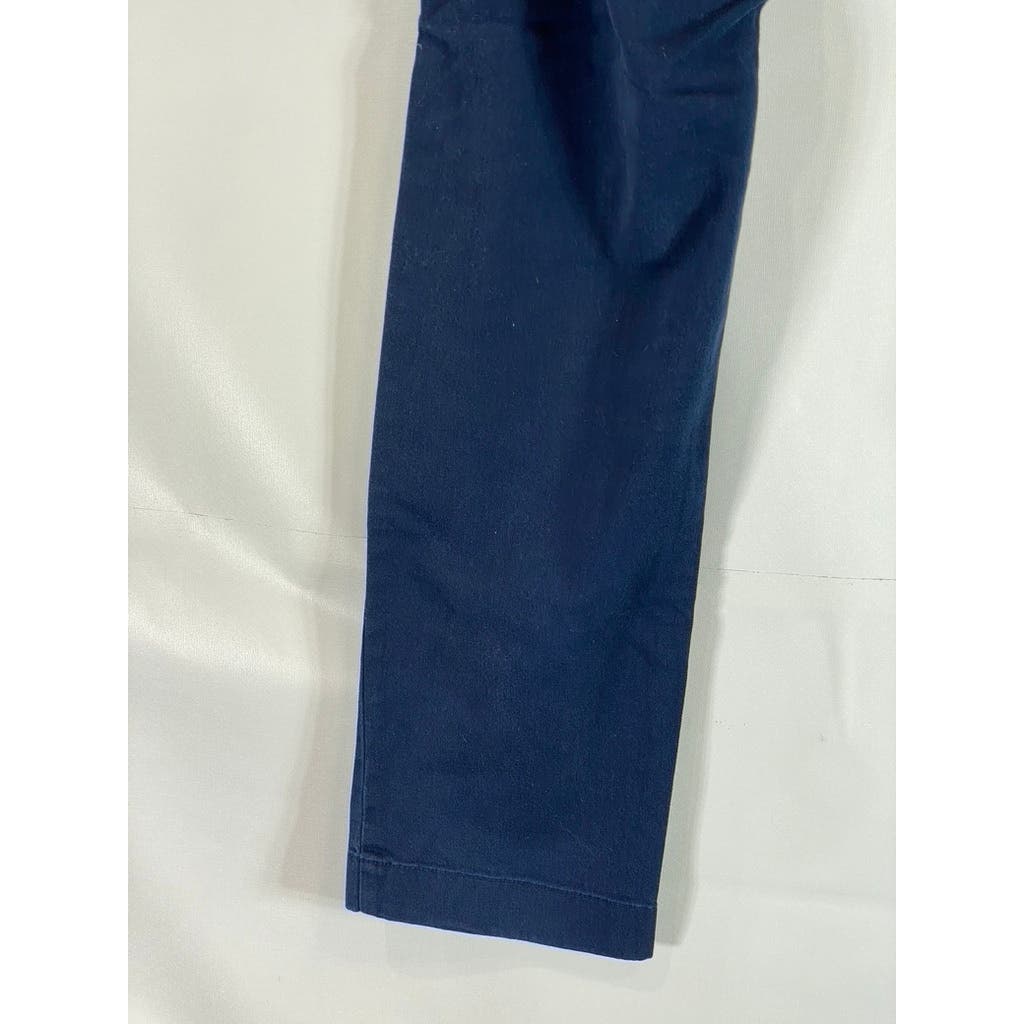 J.CREW Men's Dark Blue Mercantile Flex Slim-Fit Four-Pocket Pants SZ 31X32