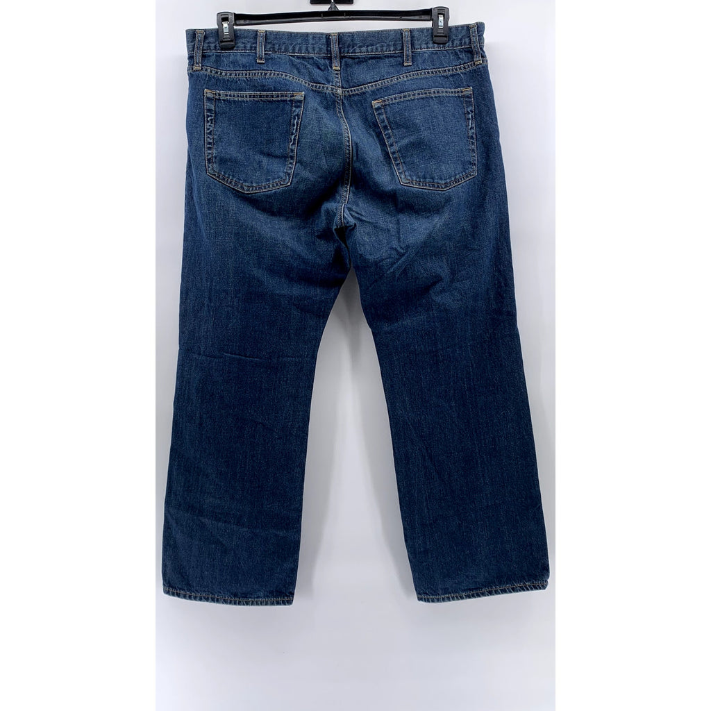 OLD NAVY Men's Medium Blue Denim Straight-Leg Regular Fit Jeans SZ 40X30