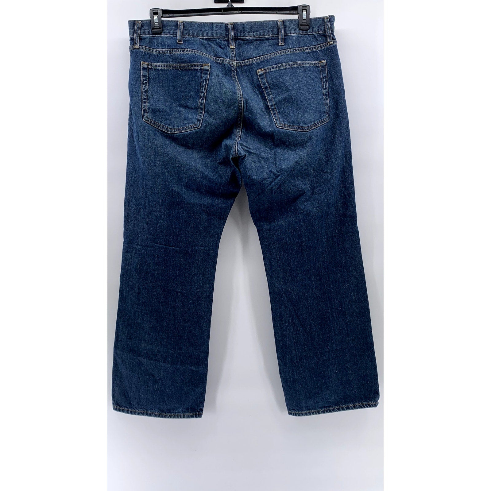 OLD NAVY Men's Medium Blue Denim Straight-Leg Regular Fit Jeans SZ 40X30