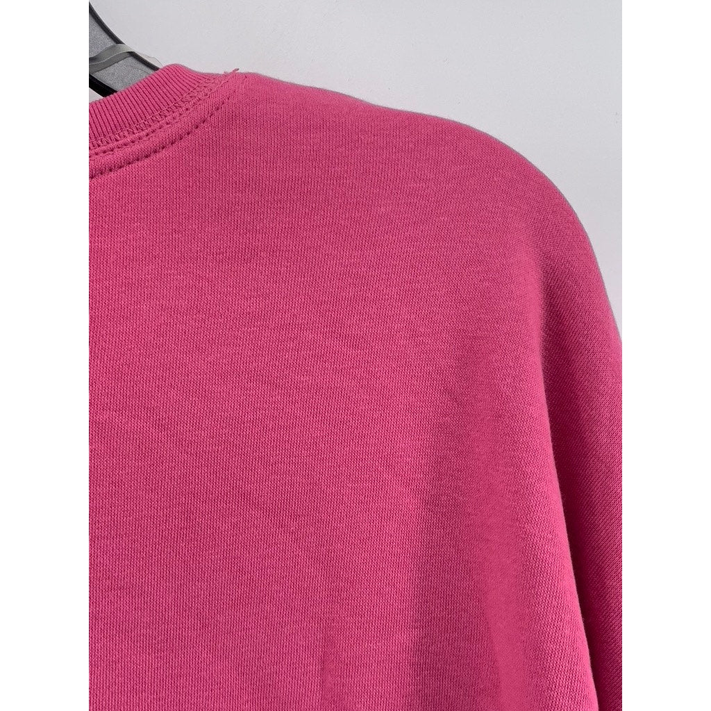 TIME & TRU Women's Pink Crewneck Long Sleeve Sweatshirt SZ XL