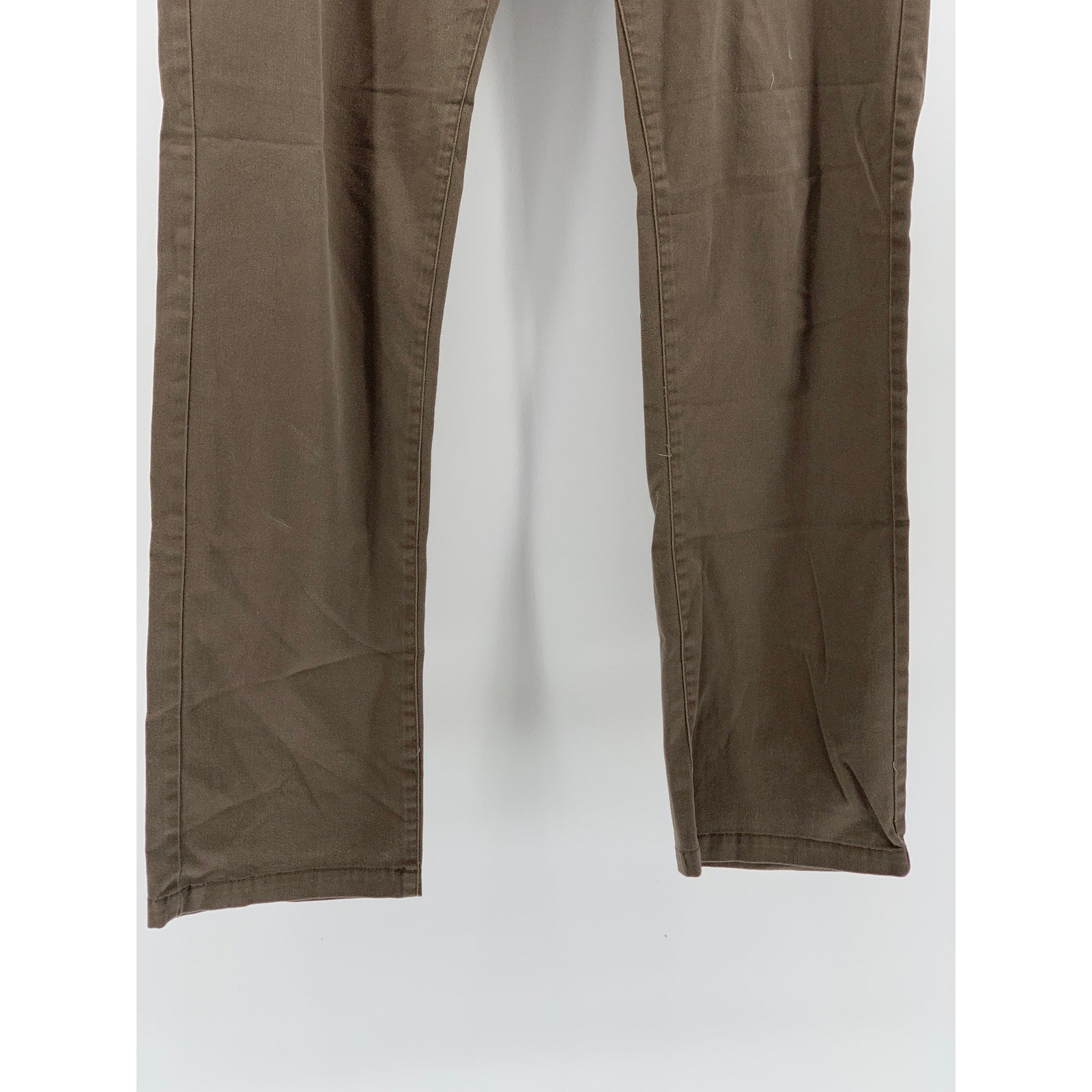 VOLCOM Men's Tan Solid Straight-Leg Modern Fit Chino Pants SZ 31