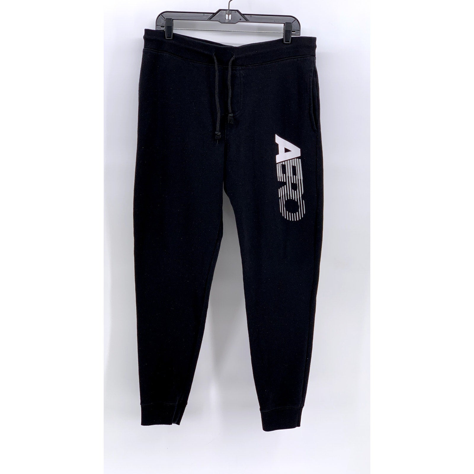 AEROPOSTALE Women's Black Logo Casual Sweatpants SZ M