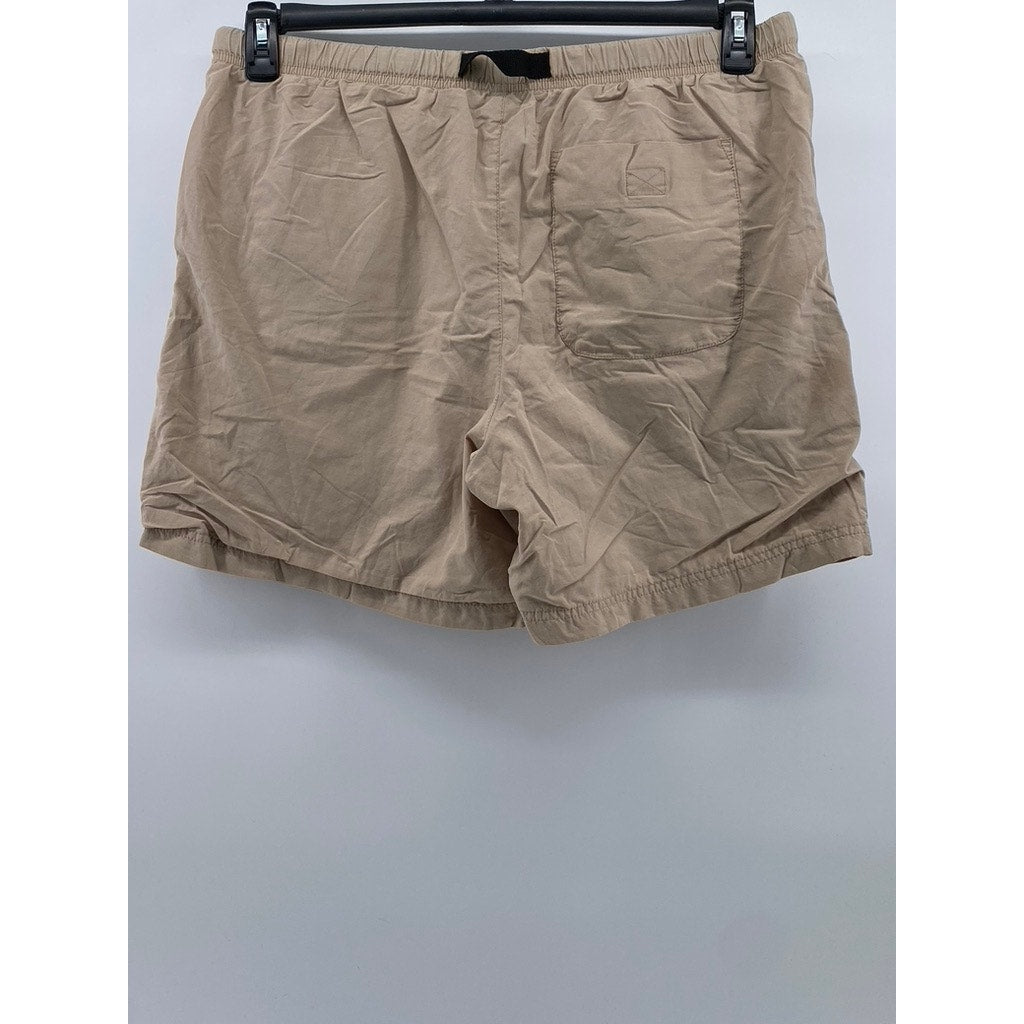 URBAN OUTFITTERS Men's Tan Mesh Lined Utility Shorts SZ XL