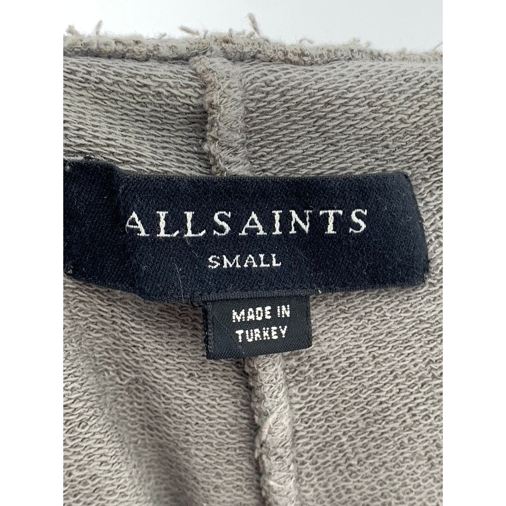 ALLSAINTS Men's Gray Helix Casual Sweatshorts SZ S