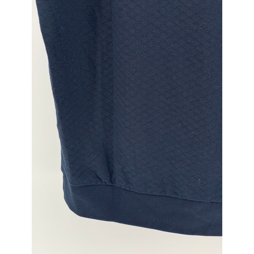 CACTUS MAN Ricky Singh Men's Navy Short Sleeve Classic Fit Polo Shirt SZ L