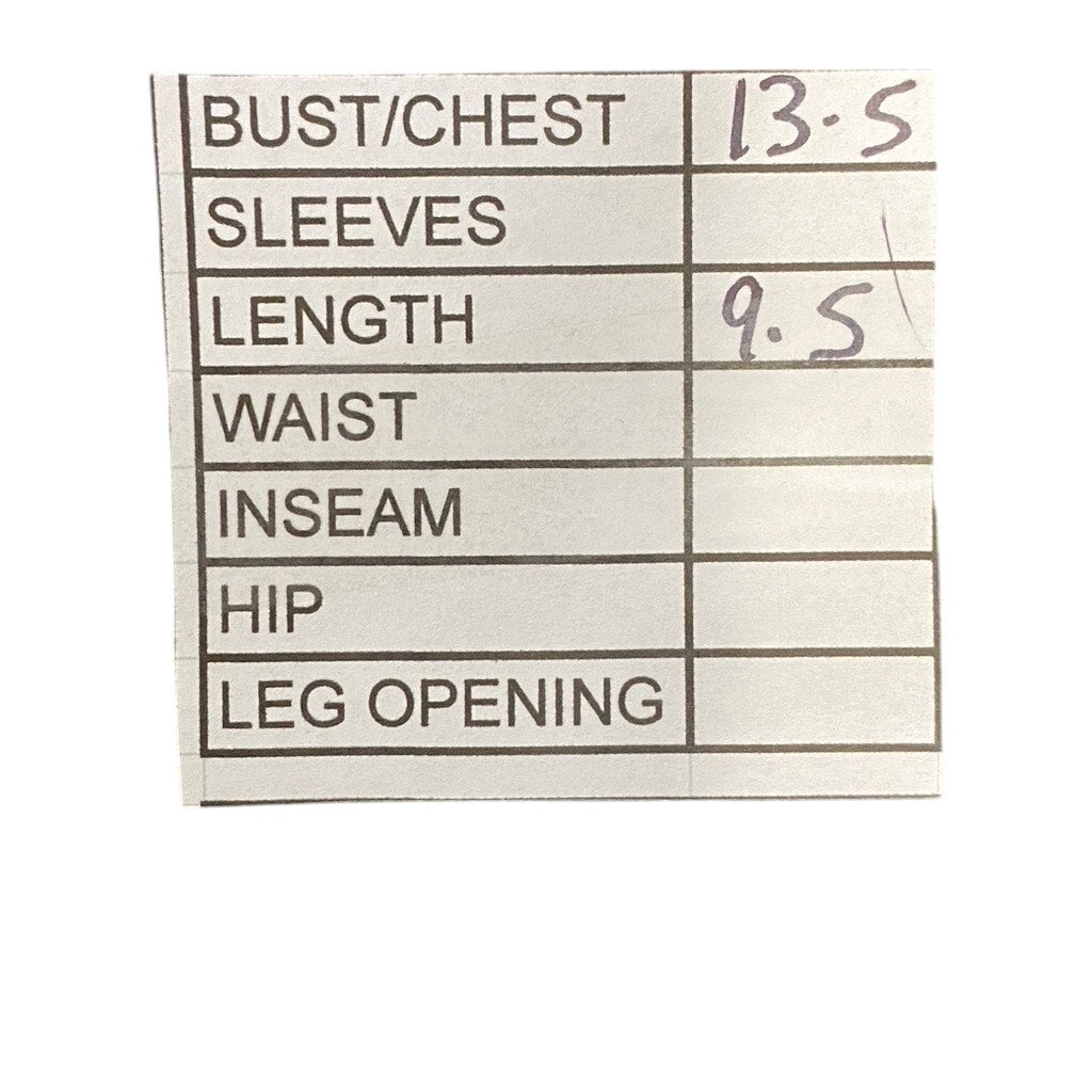 UNBRANDED Women's Light Blue Mesh Banded Corset Pointed-Hem Top SZ S