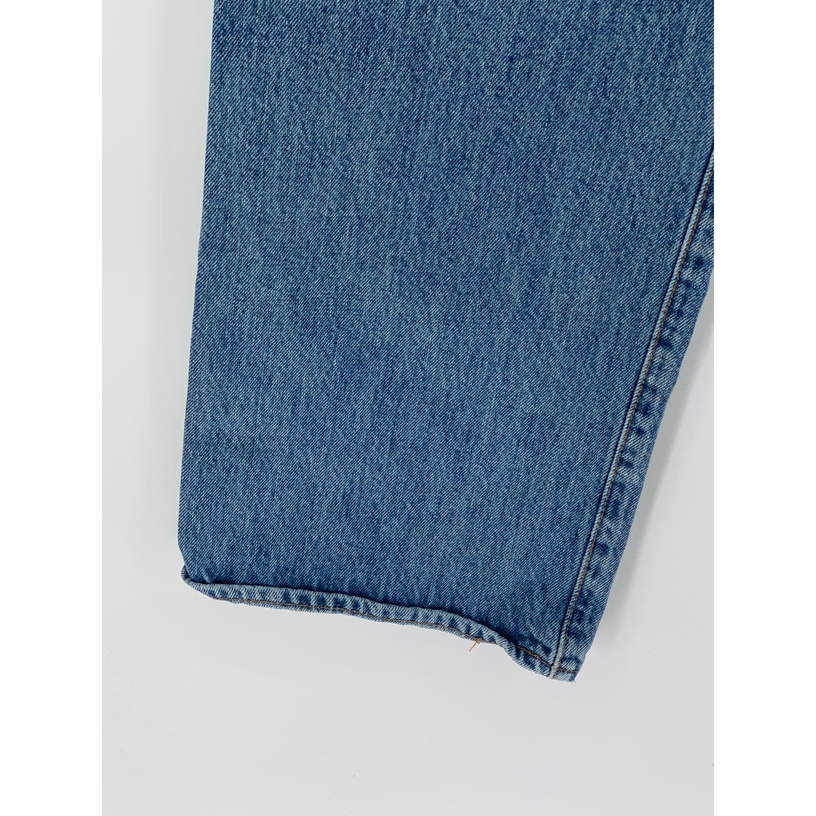 LEVI'S Men's Medium Blue Denim 501 Regular-Fit Slim-Leg Jeans SZ 38X30