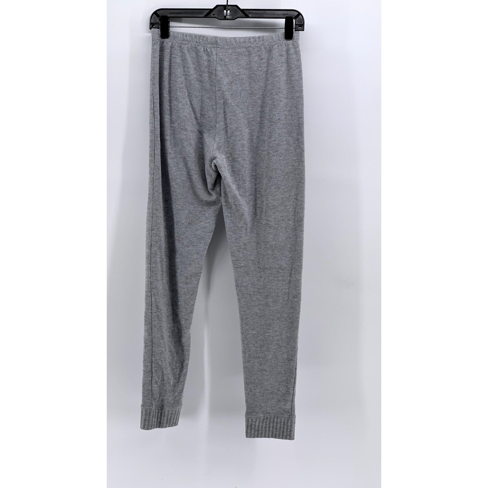 YUMMIE By Heather Thomson Women's Light Gray Pocketless Casual Leggings SZ M