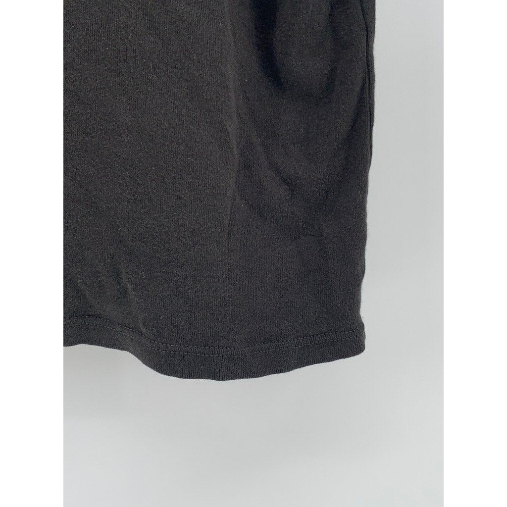 BRANDY MELVILLE Women's Black Scoop-Neck Casual Pullover Tank Top SZ OS