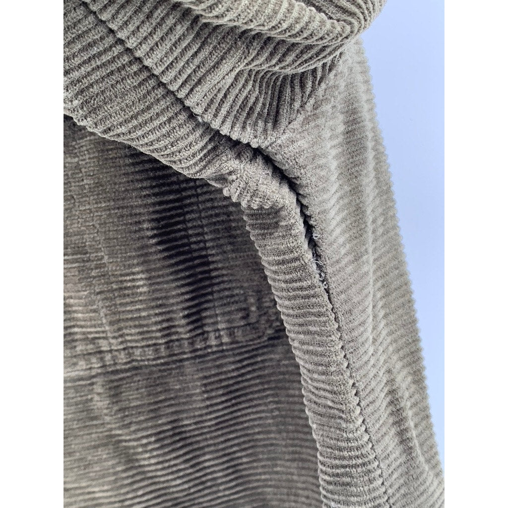 UNION BAY Men's Hunter Green Button Front Corduroy Cotton Shacket SZ M