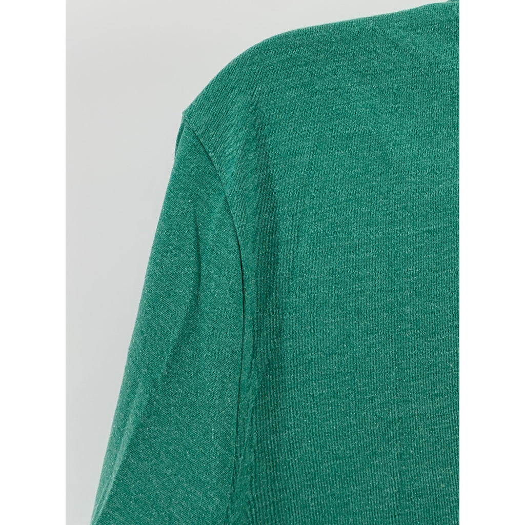 VOLCOM Men's Green Interference Crewneck Short Sleeve Modern Fit T-Shirt SZ L