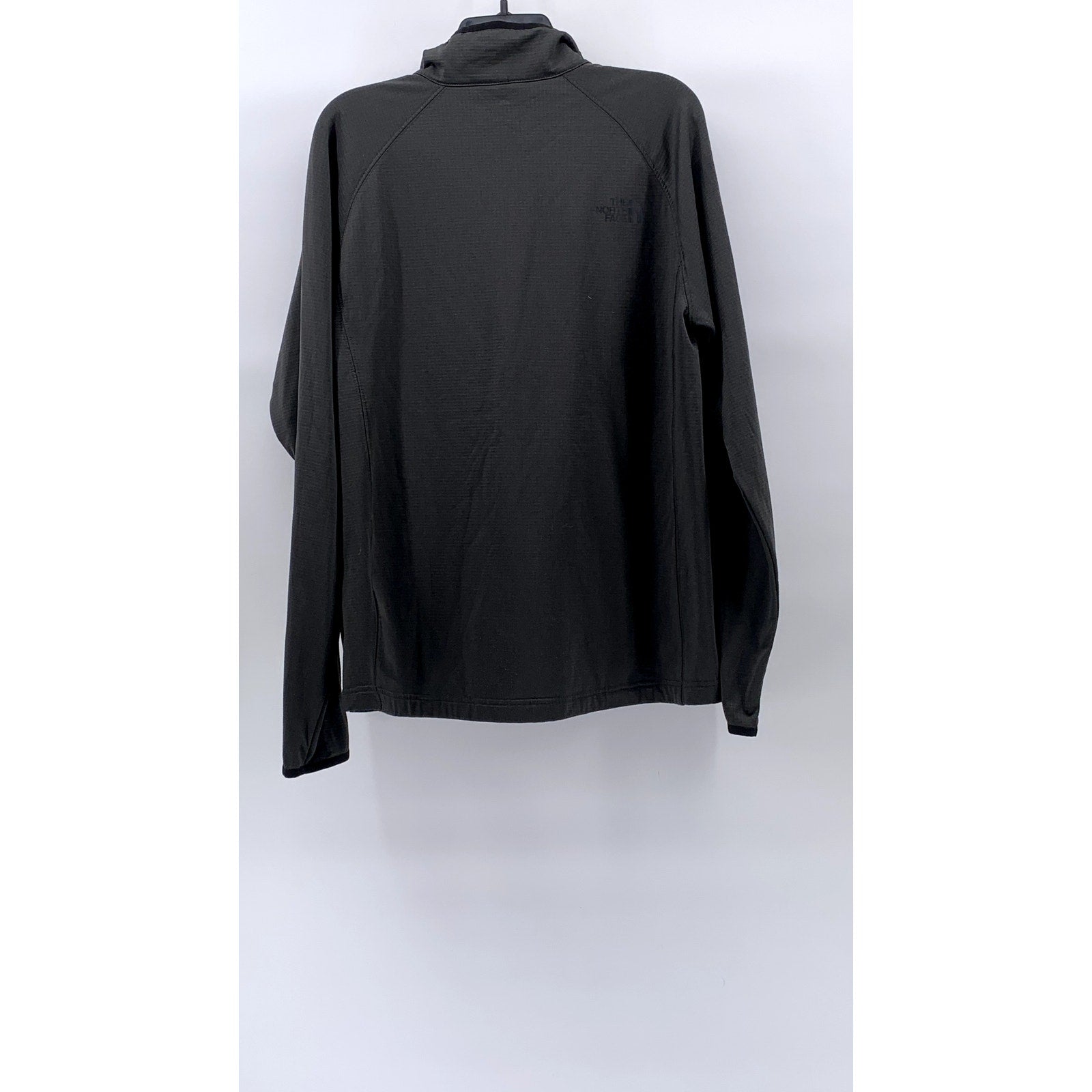 THE NORTH FACE Men’s Charcoal Gray Half-Zip Textured Pullover Sweater SZ L