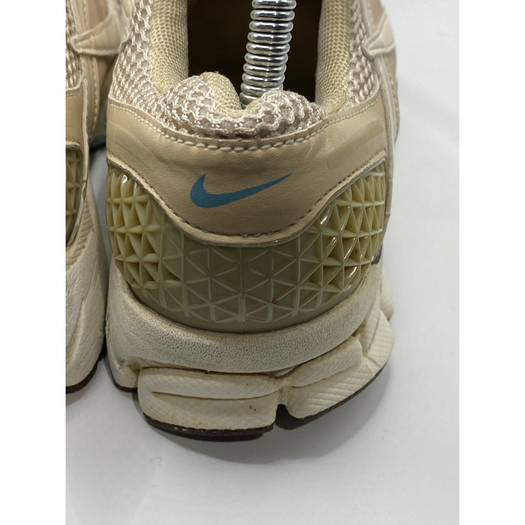 NIKE Women's Oatmeal Mesh Zoom Vomero 5 Lace-Up Active Sneakers SZ 7
