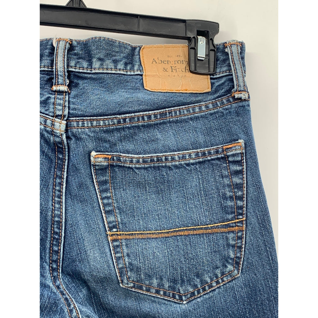 ABERCROMBIE & FITCH Men's Indigo Denim Skinny Regular-Fit Jeans SZ 28X30