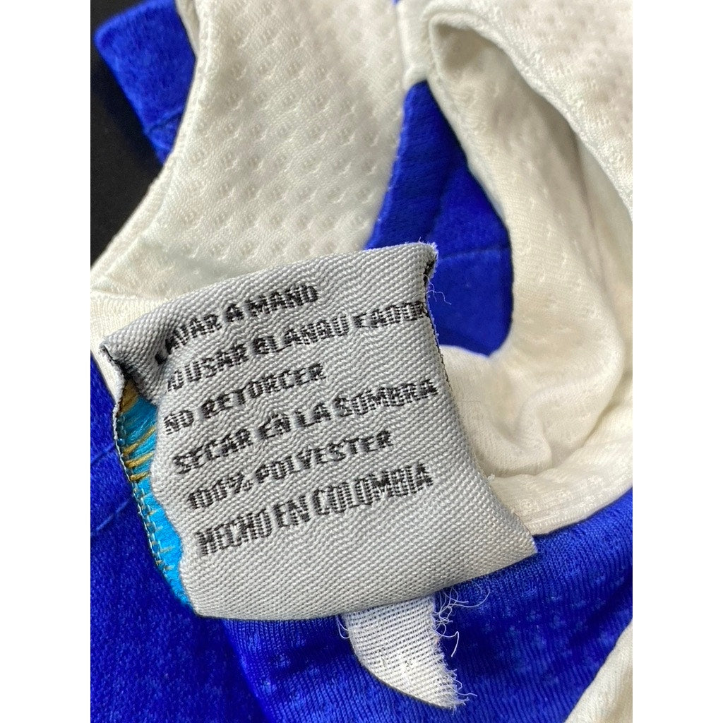 MILLONARIOS Vintage Blue/White FC Colombia 2009 Adidas Soccer Jersey SZ S