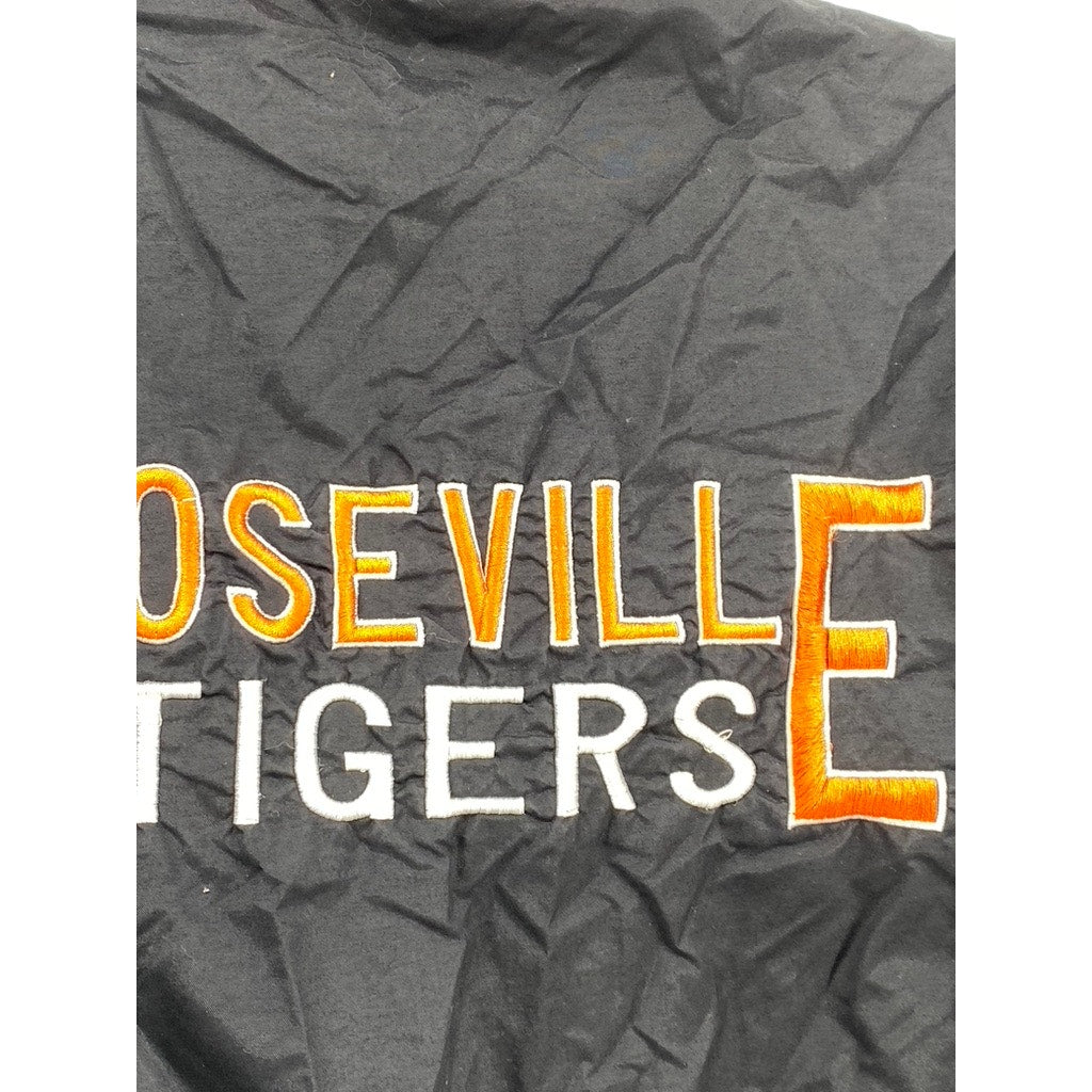 HOLLOWAY BRAND Men's Black Windbreaker Tiger Graphic SIZE XL