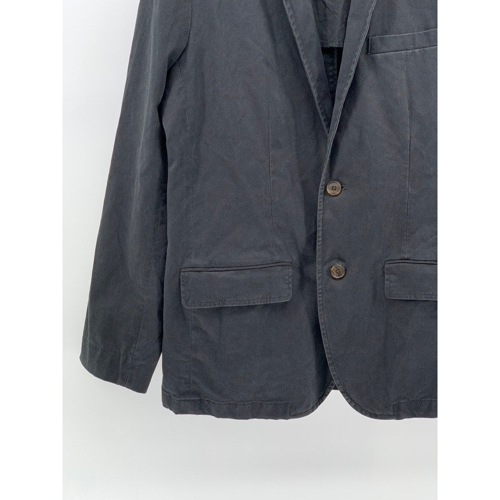 GAP Women's Black Core Two-Button Blazer SZ M