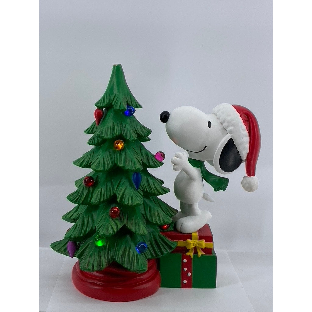 PEANUTS Snoopy & Woodstock Holiday Led Light Tree Christmas 2023