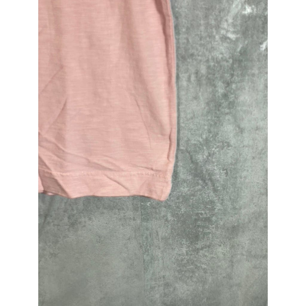 TOMMY HILFIGER Men's Pink Slim-Fit Short Sleeve Polo Shirt SZ M