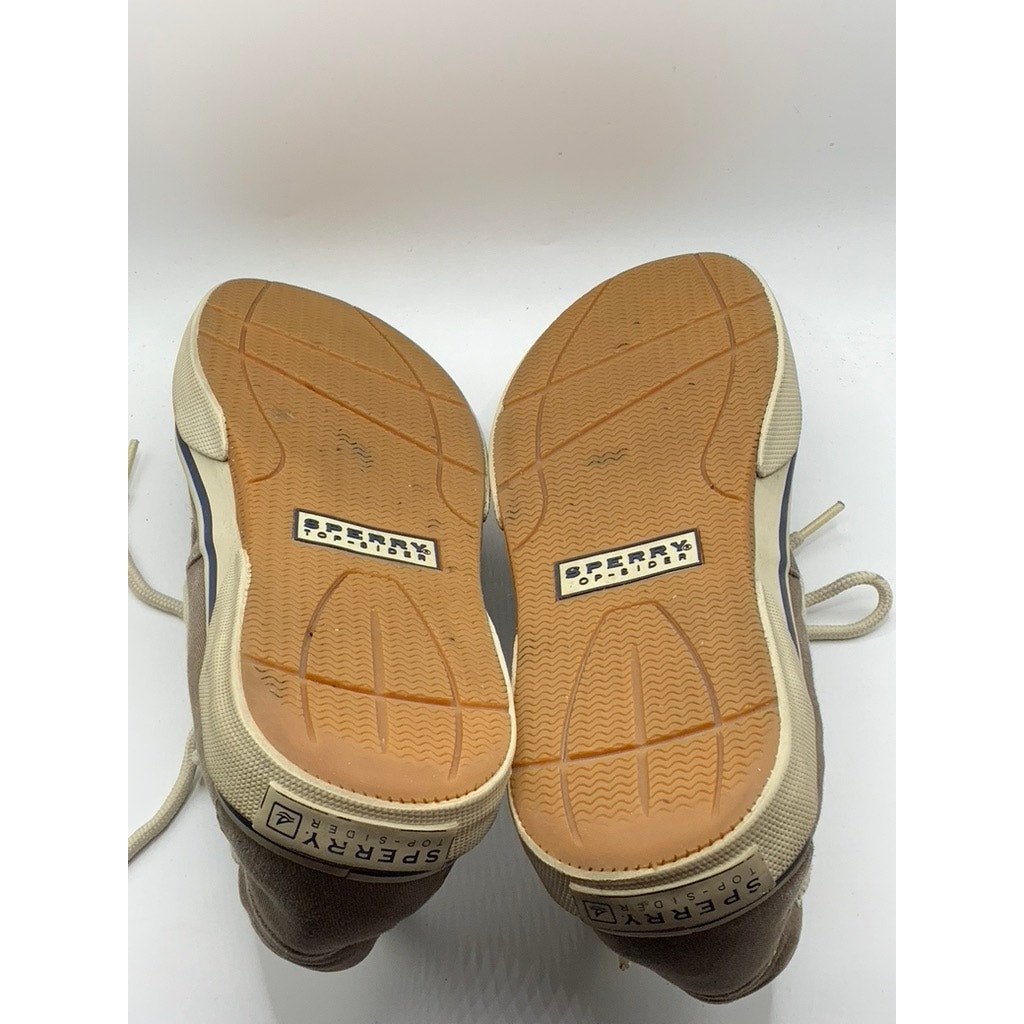 SPERRY Men's Gray Top-Sider Slip-On Boat Shoes SZ 9