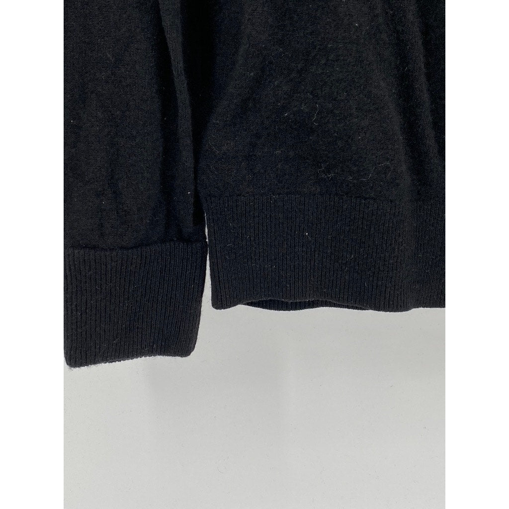 EVERLANE Women’s Black Classic Crewneck Cashmere Pullover Sweater SZ M