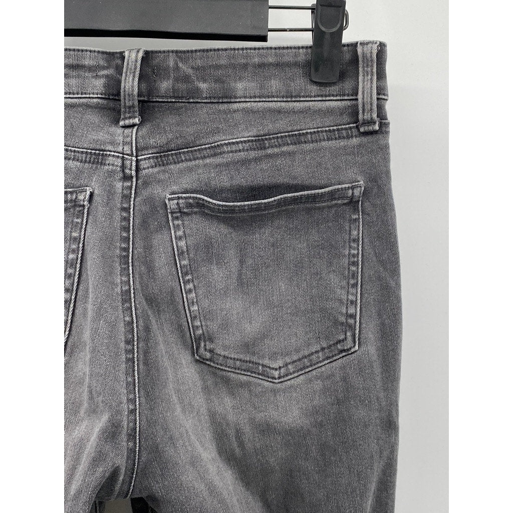 UNIQLO JEANS Women's Black Denim Ultra-Stretch High-Rise Skinny-Leg Jeans SZ 26