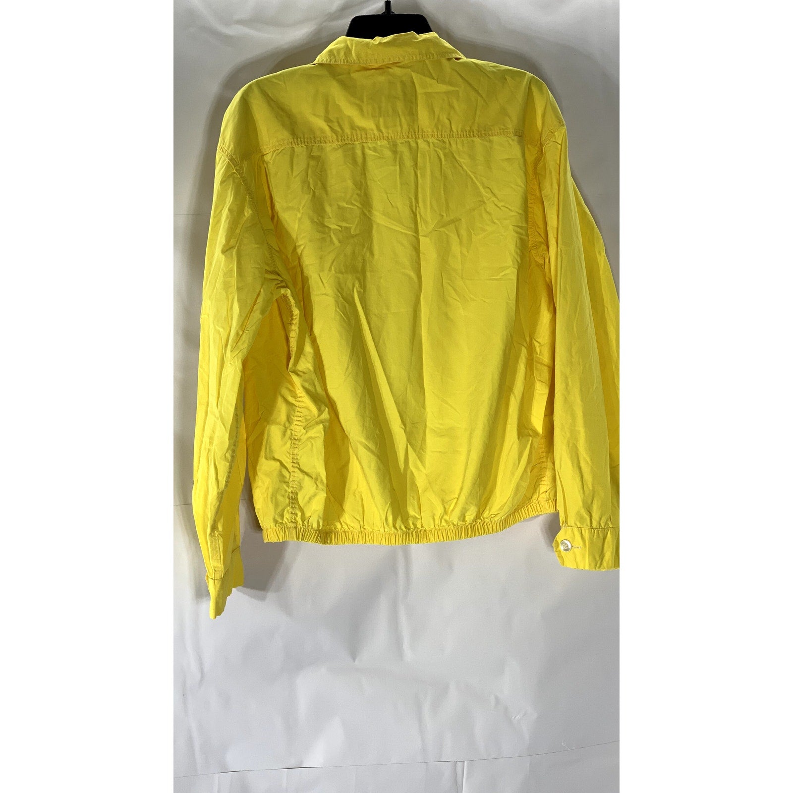 LONDON FOG Men's Yellow Regular-Fit Zip-Up Lightweight Jacket SZ 42R(L)