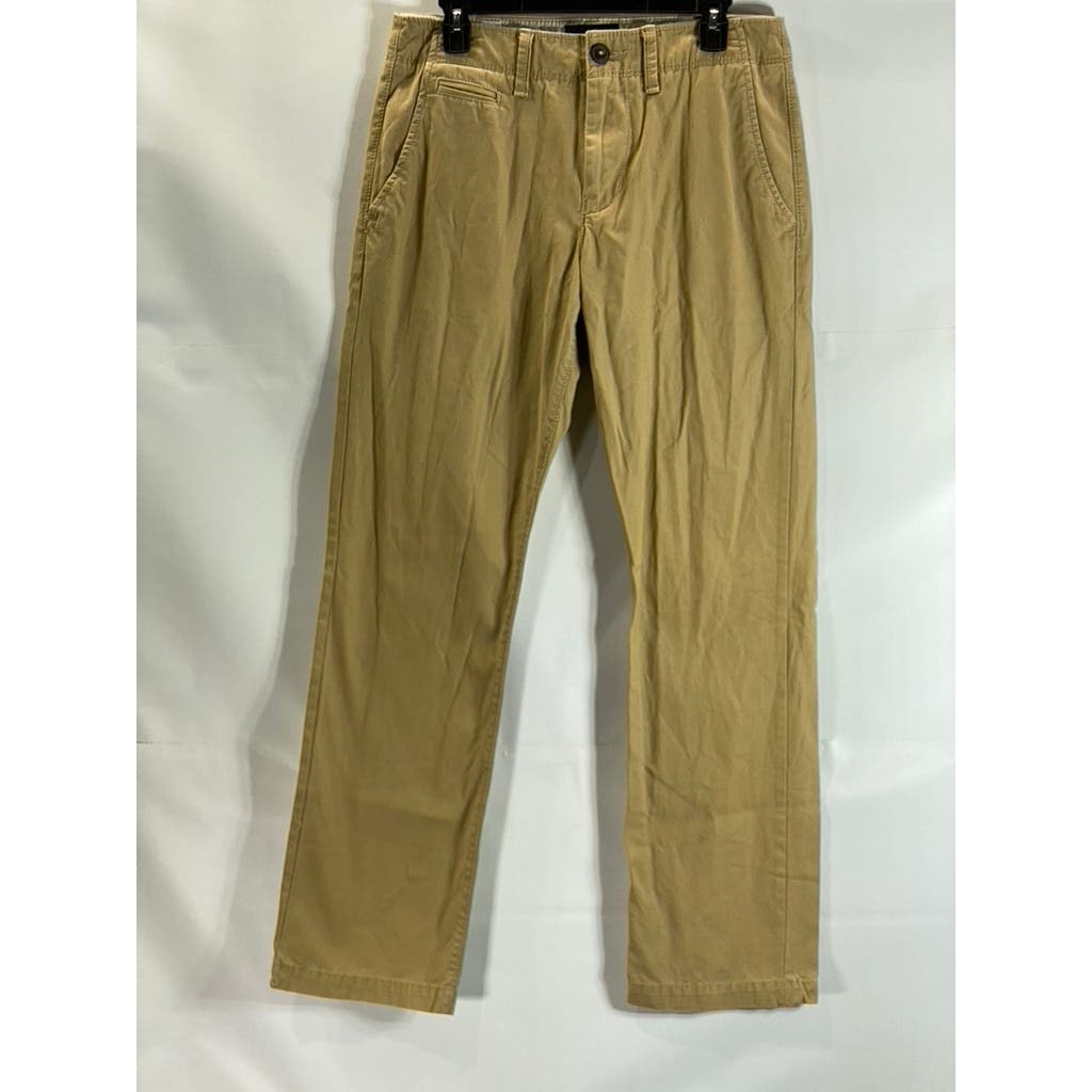 AMERICAN EAGLE OUTFITTERS Men's Tan Original Straight Chino Pant SZ 32X30