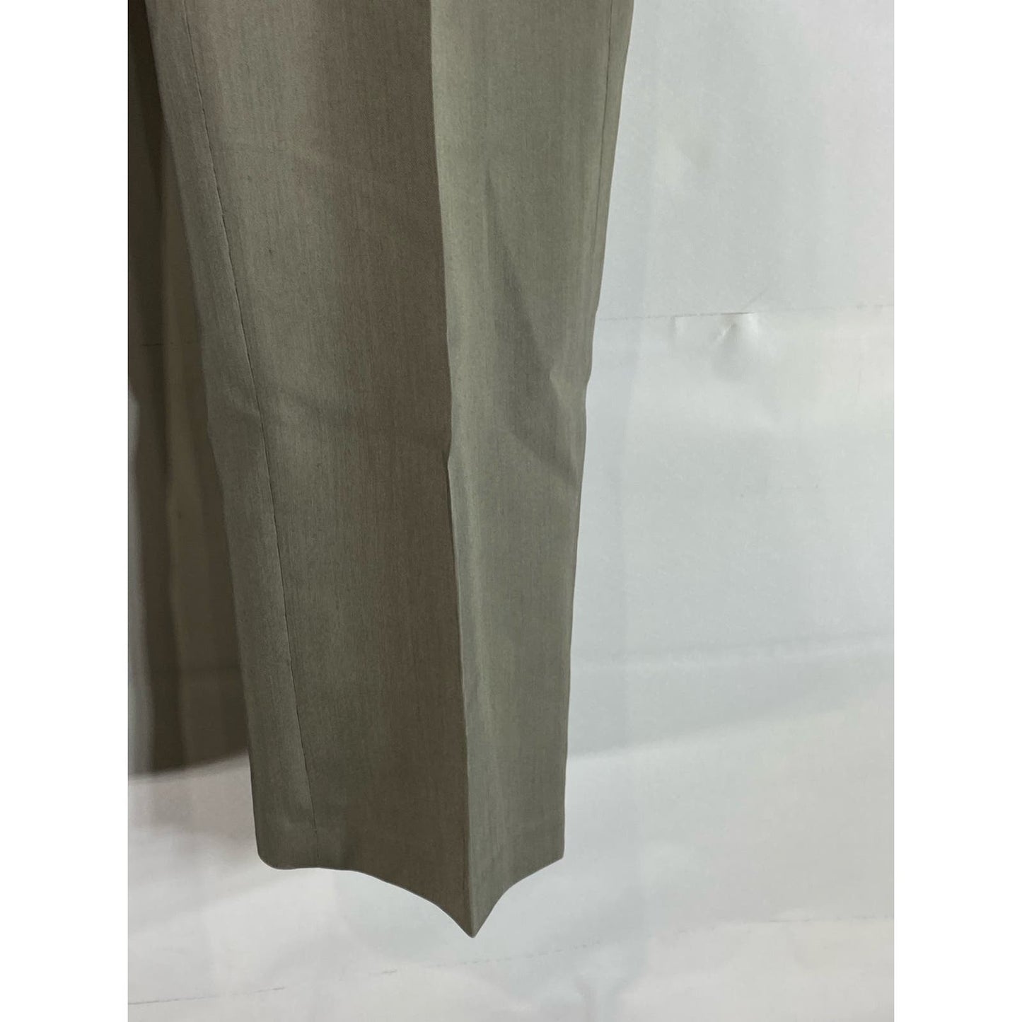 PRONTO UOMO Men's Gray Modern-Fit Flat Front Dress Pants SZ 30X30