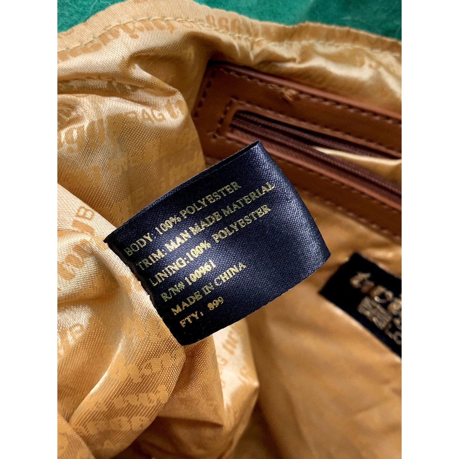 TWIGGY LONDON Women's Vintage Dark Green Suede Leather Shoulder Bag