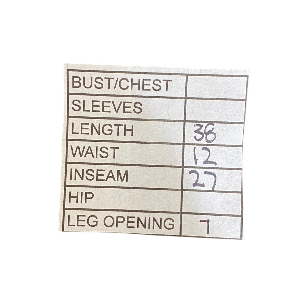 MADEWELL Women's Washed Black Denim The Perfect Vintage Straight Jean SZ 23