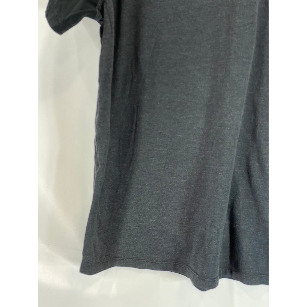 GOODFELLOW & CO Men's Black Crewneck Standard-Fit Short Sleeve T-Shirt SZ XL