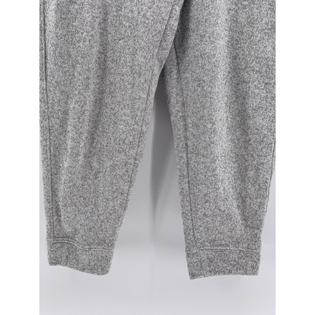 OLD NAVY Men's Oatmeal Marl Sweater Fleece Jogger Pants SZ XL