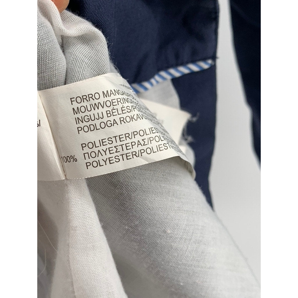 STRADIVARIUS Women's Navy Double Breast Blazer SZ M