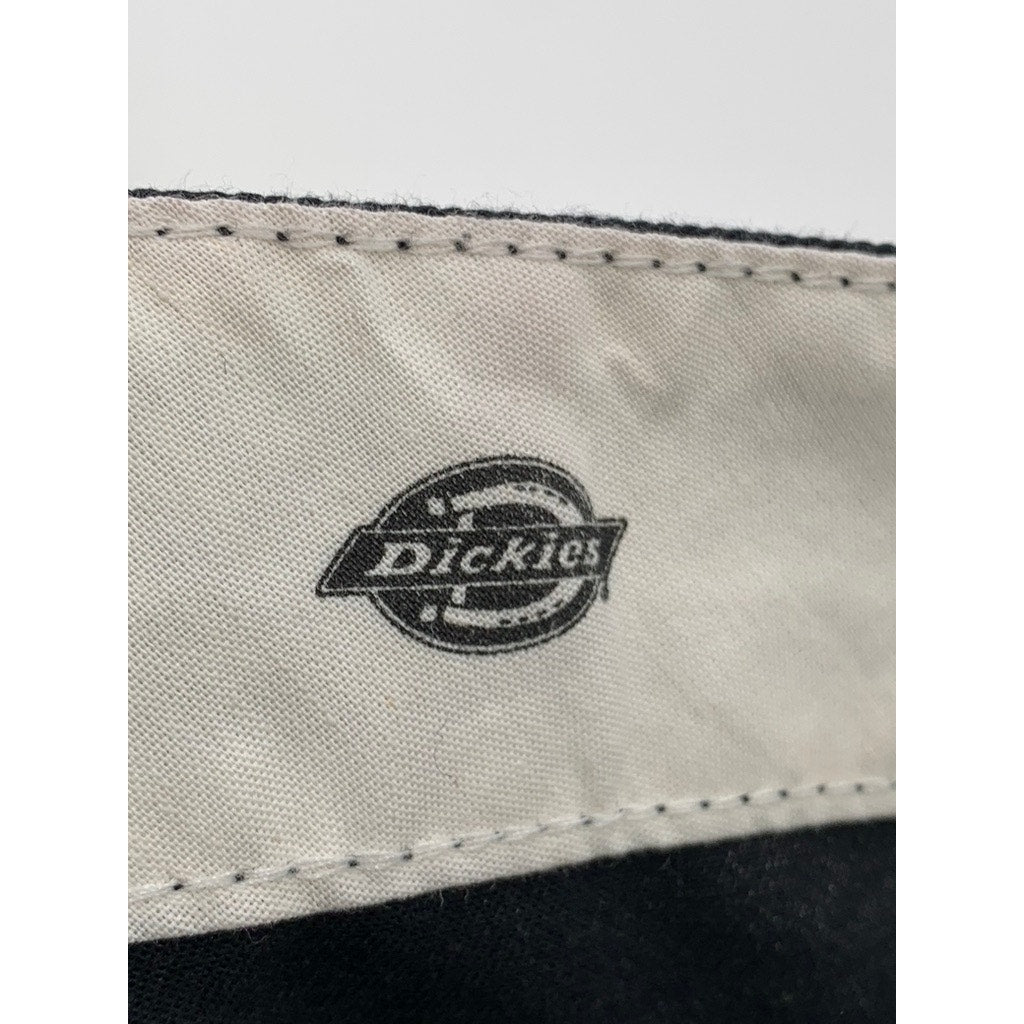 DICKIES Men's Black Faded Slim Straight Cut Off Short Pants SZ 40