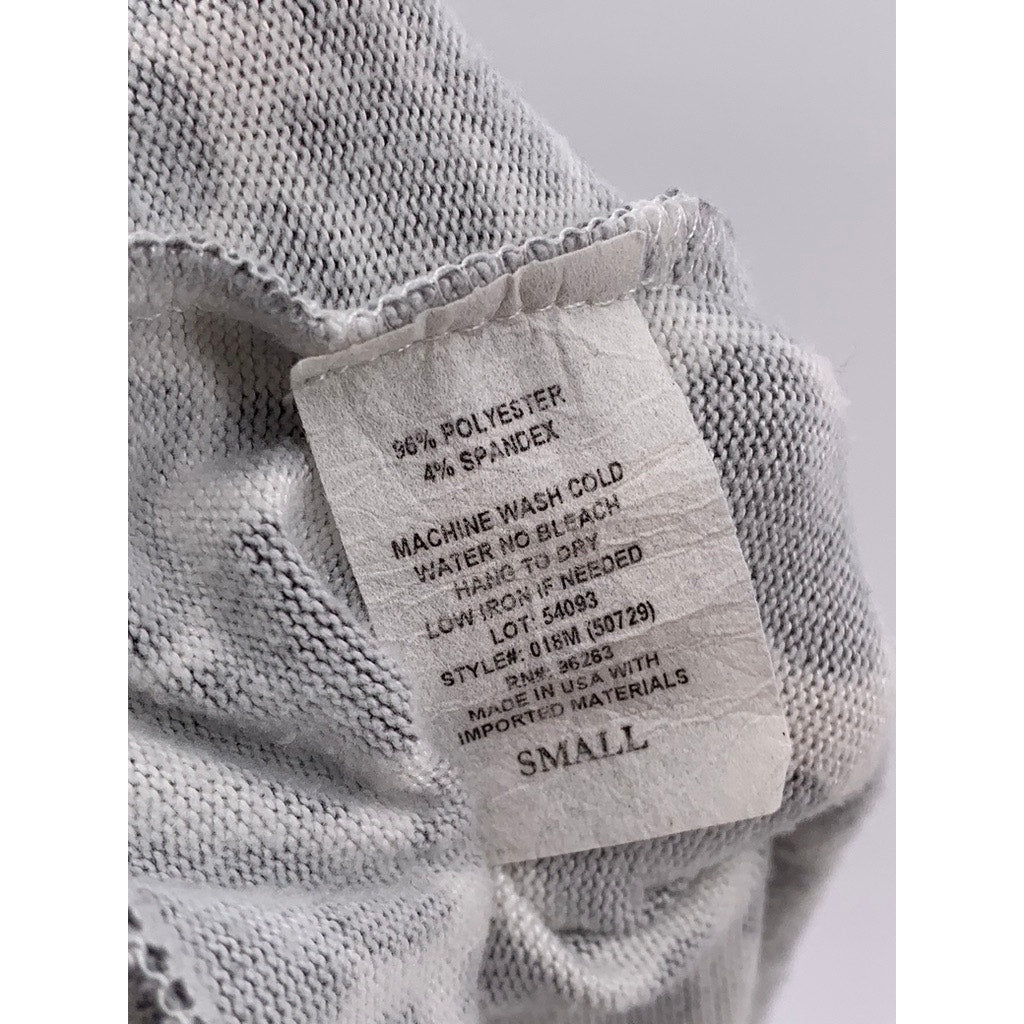 UNBRANDED Women's Gray-White Cheetah Print Pull-On Casual Shorts SZ S