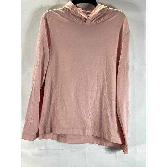 BANANA REPUBLIC Men's Abalone Pink Authentic Supima Cotton Hooded T-Shirt SZ S