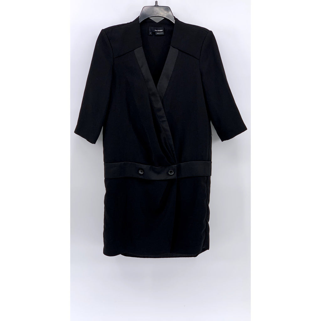 THE KOOPLES Women’s Black Wrap Blazer Dress SZ S
