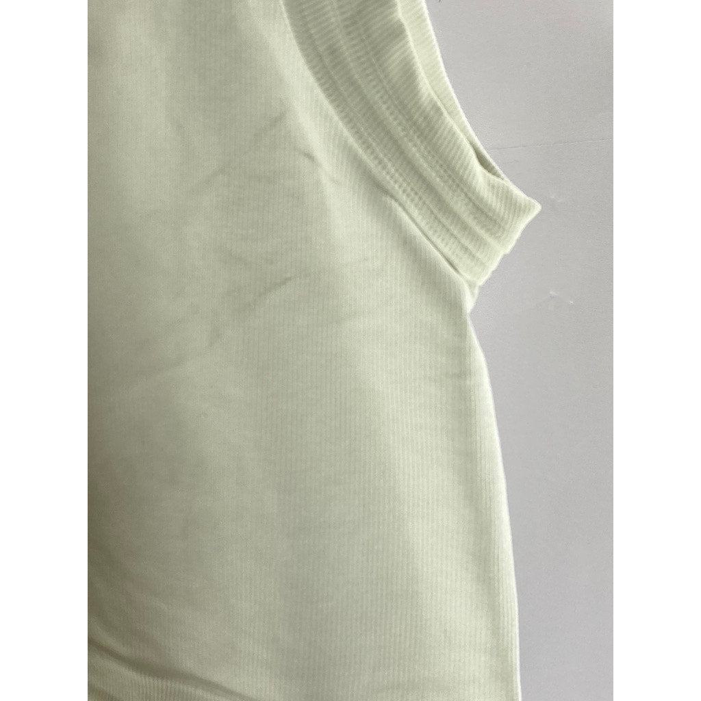 OUT FROM UNDER By Urban Outfitters Women's White Ribbed Crop Tank Top SZ XS