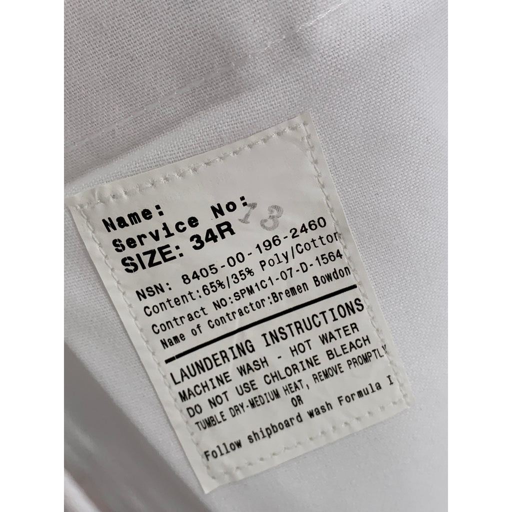 DSCP BY BREMEN BOWDON Men's White Solid Regular-Fit Wide-Leg Pants SZ 34