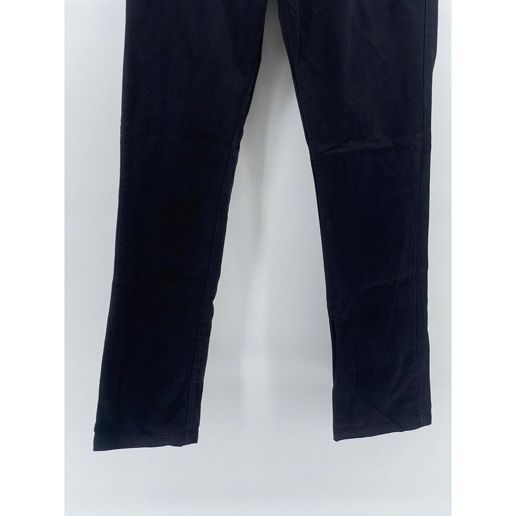 OLD NAVY Men's Black Jack Solid Ultimate Slim Tech Chino Pants SZ 32x34