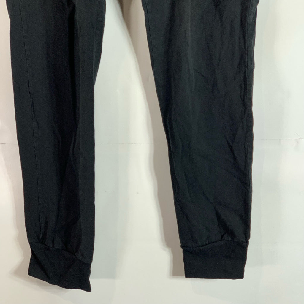 CHAMPION Men's Black Solid Drawstring Pull-On Jogger Pants SZ S